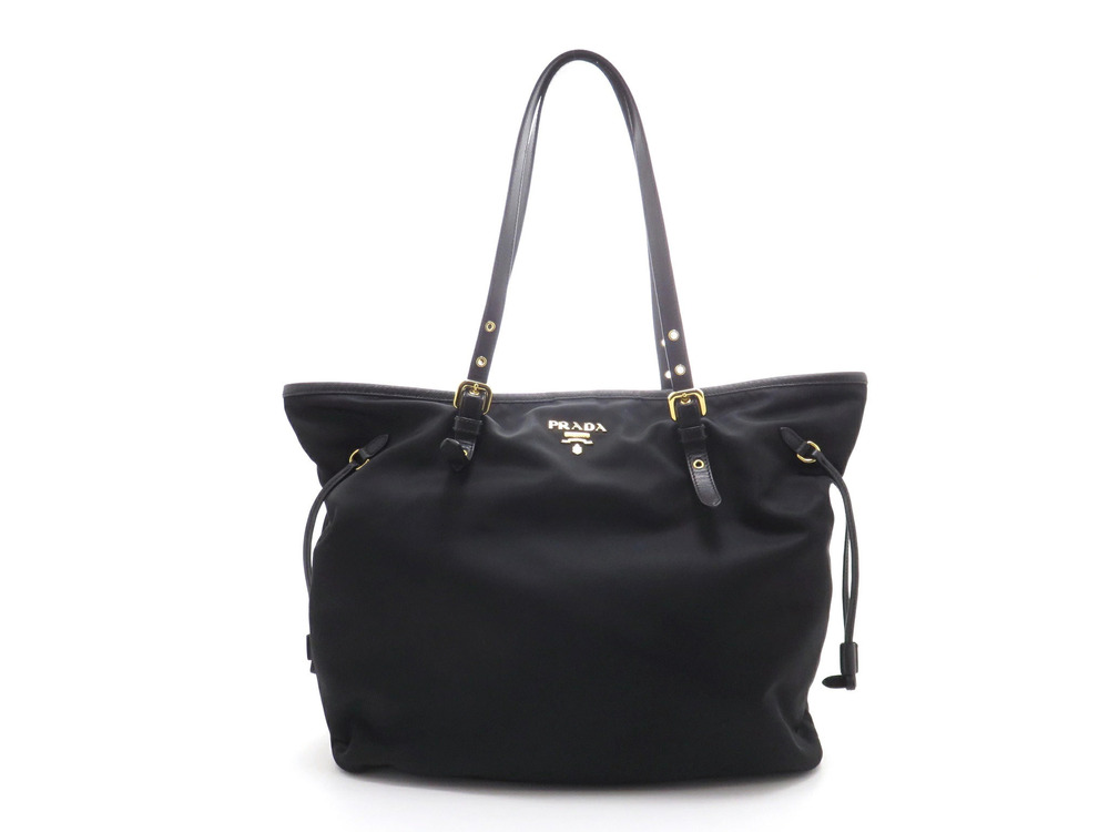 Prada Tote Tessuto bag black